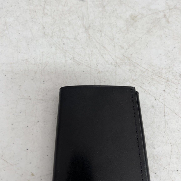 Rolfs Cowhide Mens Black Genuine Leather Wallet Bi-Fold Credit Card Holder - Picture 2 of 8